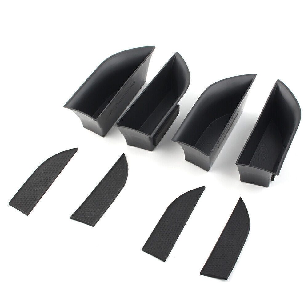 Front+Rear Door Storage Box Organizer Container Holder Fit for Jaguar XJ XJL 10-16