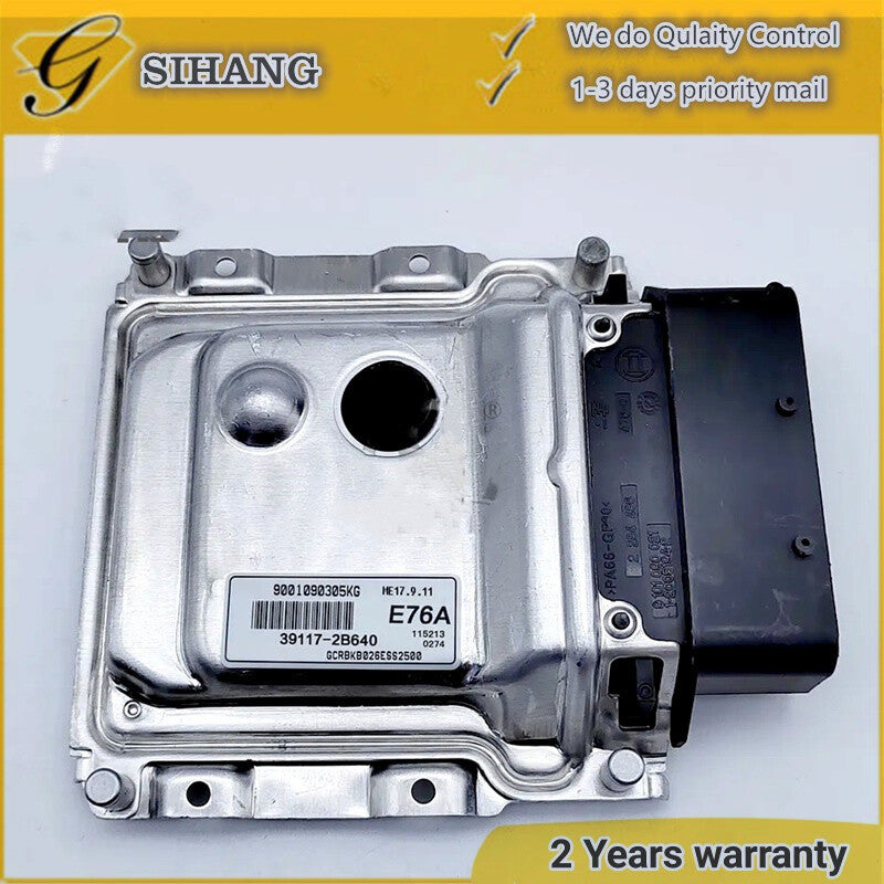 Car Engine Computer Board ECU Fit for KIA 39117-2B640 E76A ME17.9.11