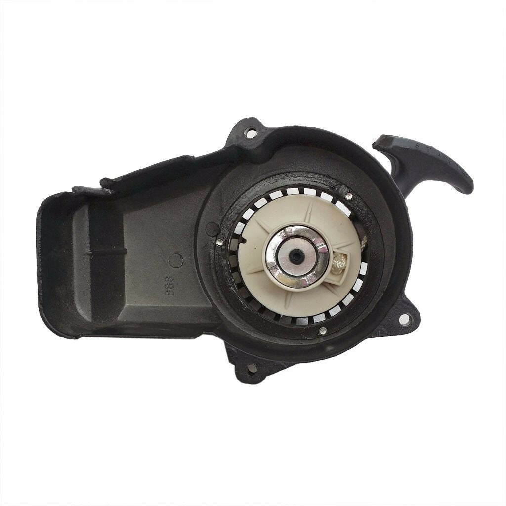 Pull Start Starter + Flywheel+ Clutch for 49cc 2 Stroke for Mini Motor Pocket bike