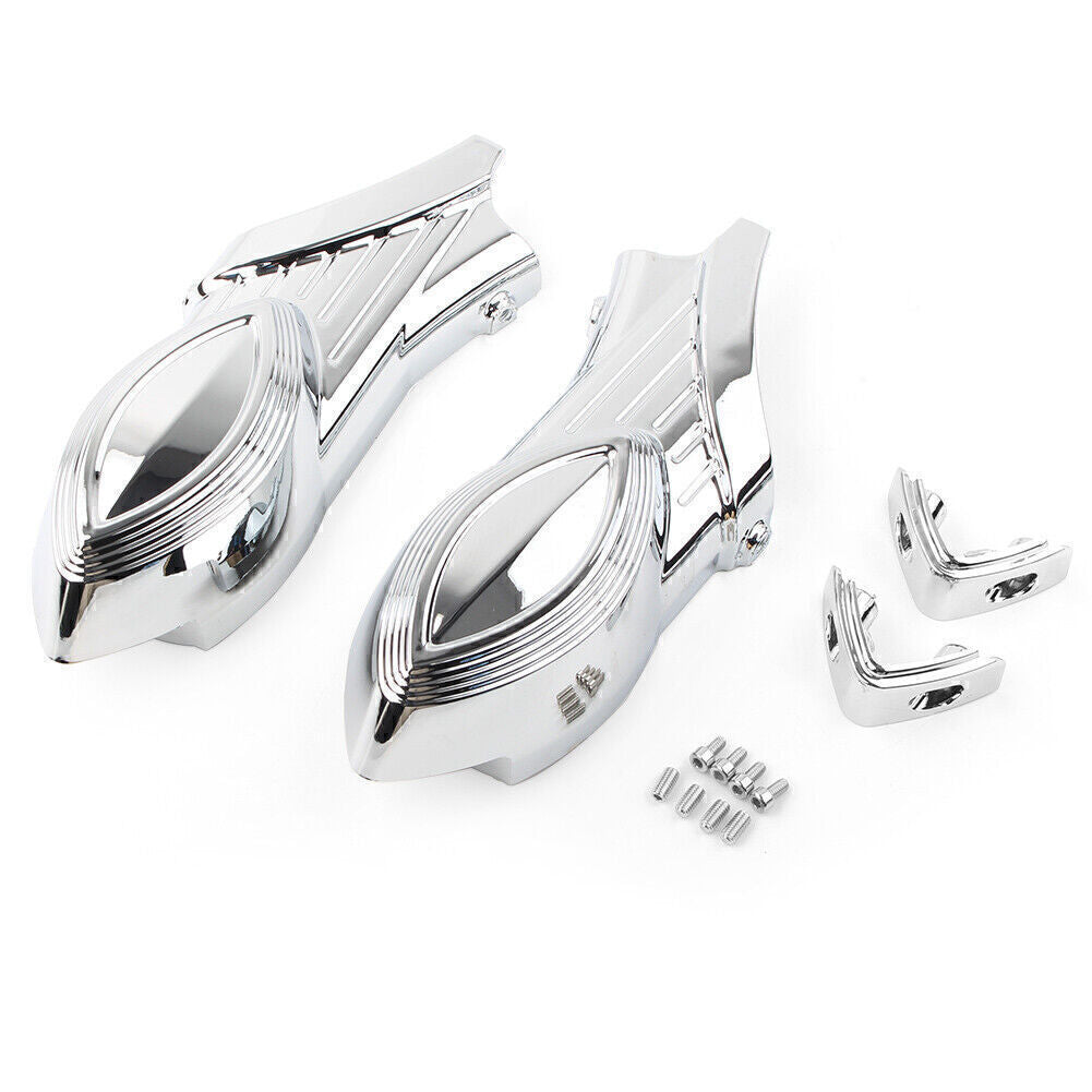 2x Chrome Rear Swingarm Axle Bolt Covers Fit Indian Scout Models 2015-2016