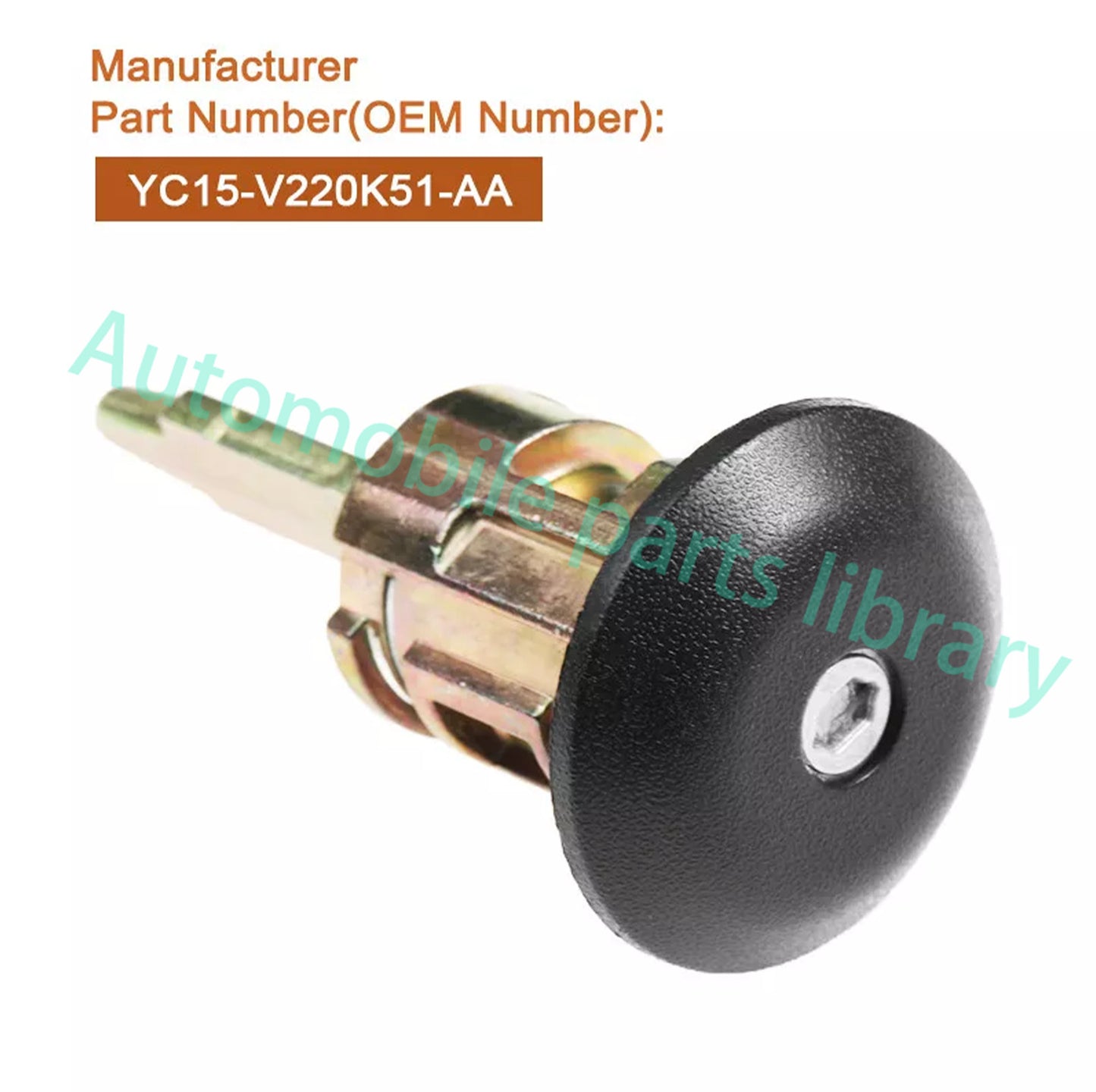  for ford  Transit MK6 MK7 front door lock cylinder right driver's side latch 2-key Q