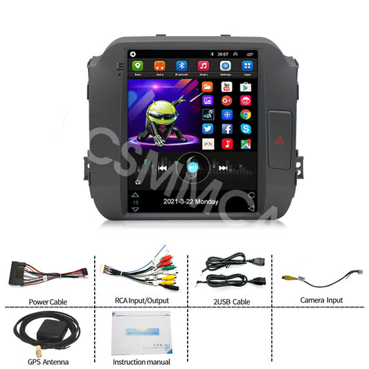 For Apple Carplay Car Radio Player GPS Head Unit Fit for KIA Sportage 2010-2016