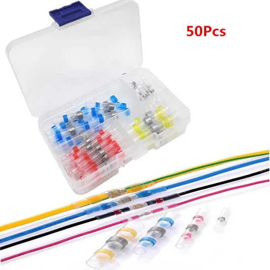 Car Electrical Cable Wire Heat Shrink Tube Solder Sleeve Terminals Thermal Hose