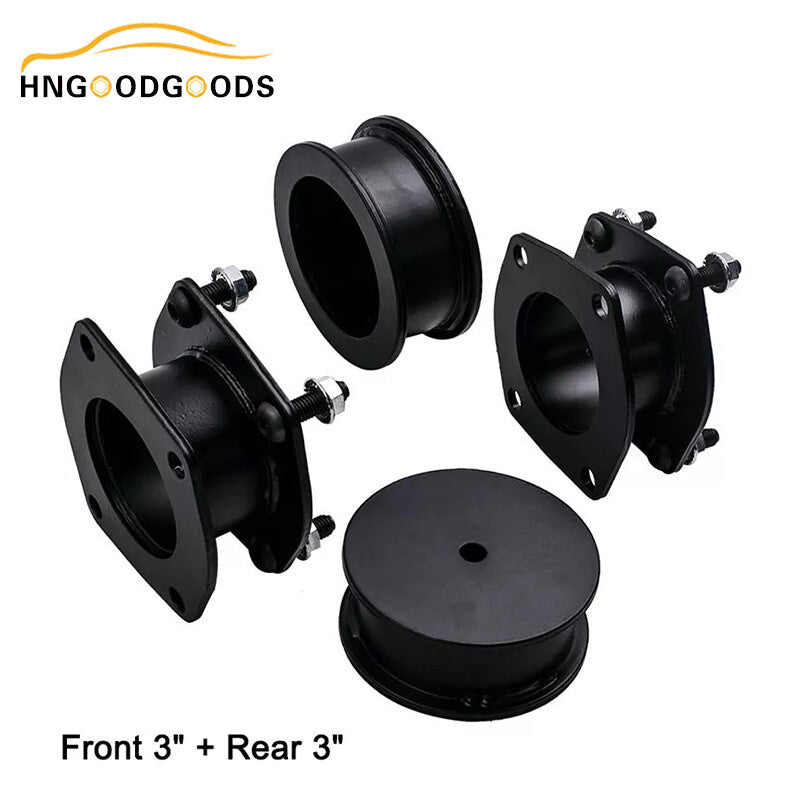 3-inch front and 3-inch rear leveling lift kit with suspension lift strut spacing suitable for Commander XK