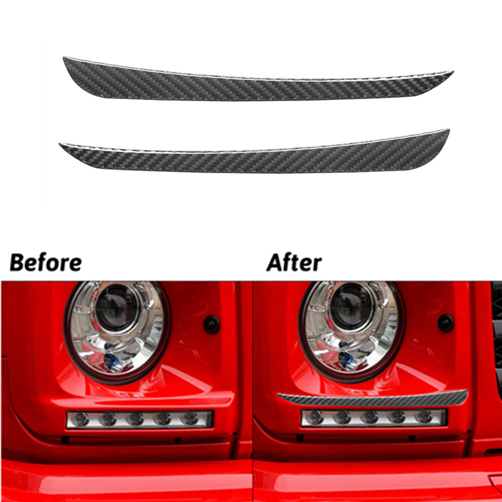 Red Carbon Fiber Inner Window Decorative Cover Trim For 4Runner 2010-2020 v