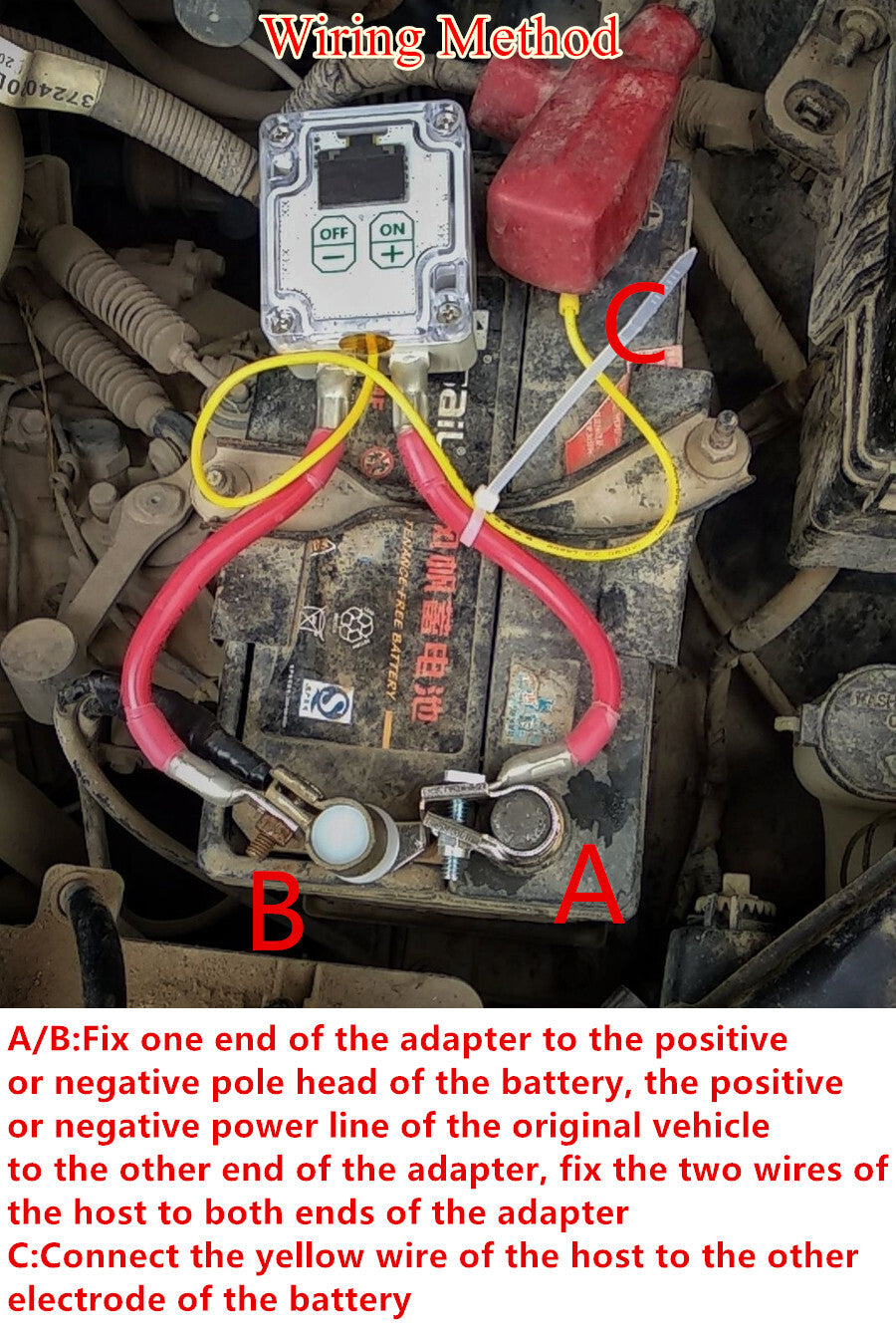 Car Battery Isolator Disconnect Cut Off Power Switch With Remote Control