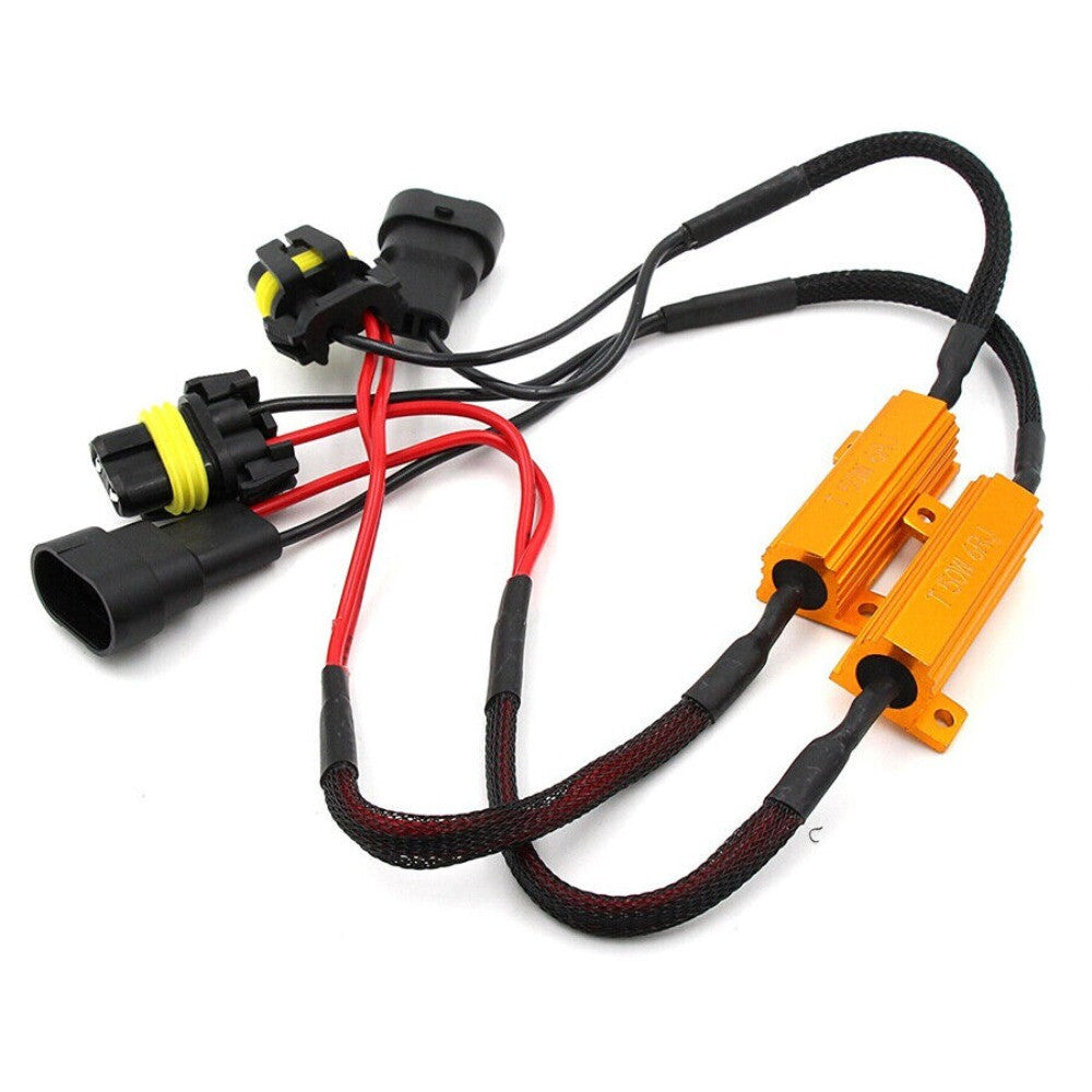 1x 9005 9006 Car LED Headlight Error Canceller Canbus Load Resistor Decoder n