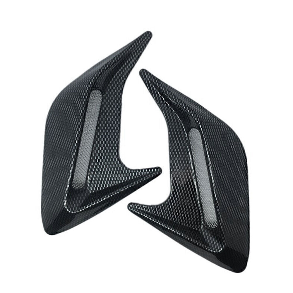 Car Universal Decorative Air Flow Intake Scoop Bonnet Simulation Vent Cover Hood