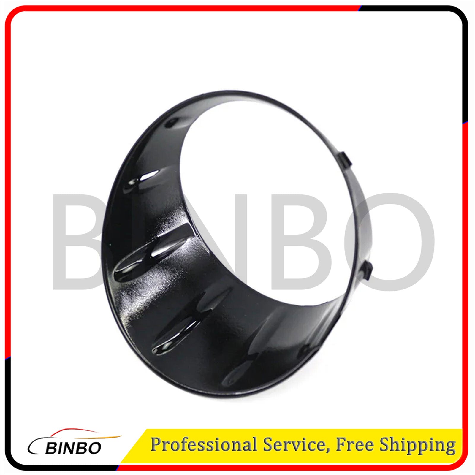 Front Right Side Fog Light Frame Trim for MINI Clubman R55 LCI 2009-2014 Plastic