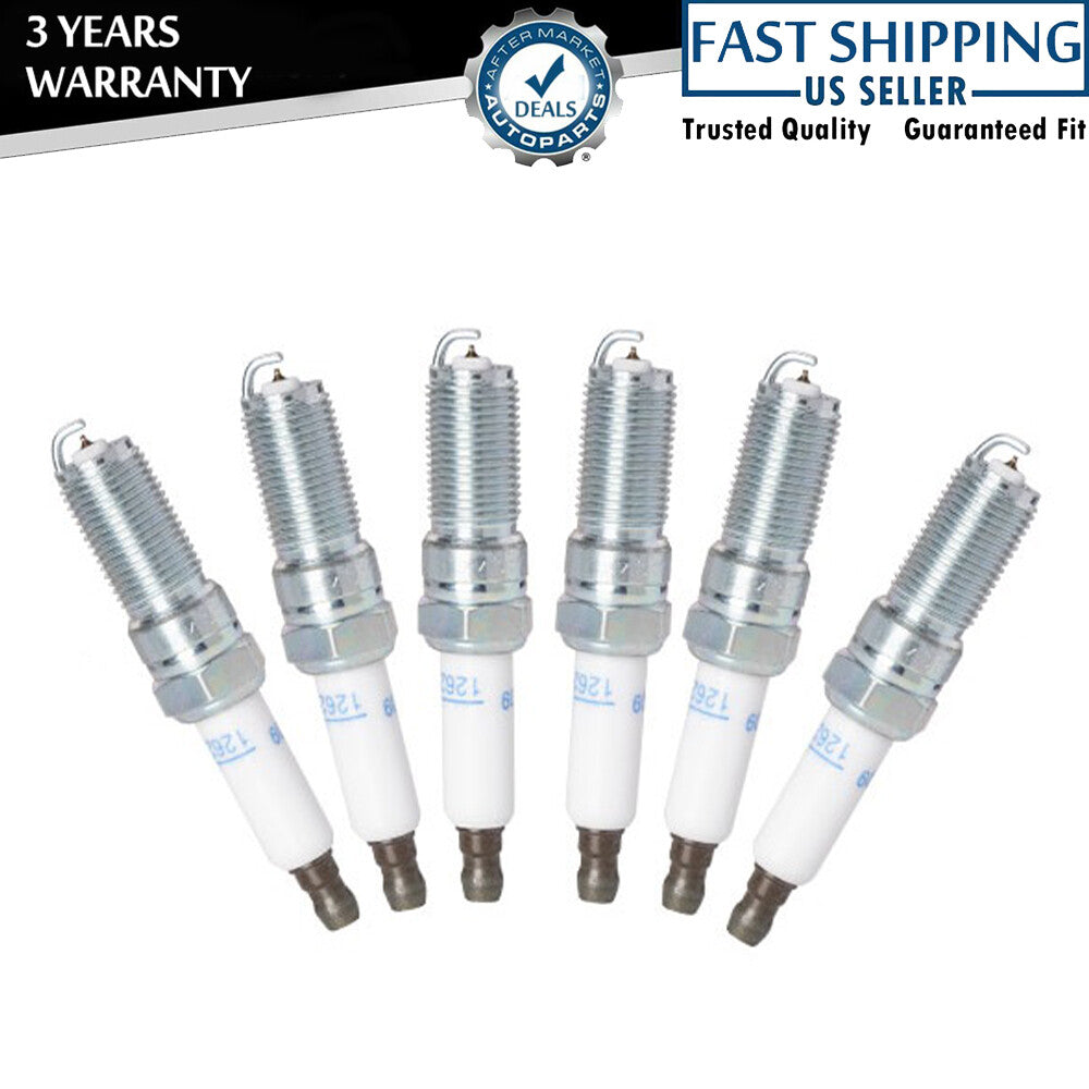 6PCS Iridium Spark Plugs 41-109 12622561 for Buick for Cadillac for Chevrolet for GMC 41109 Q