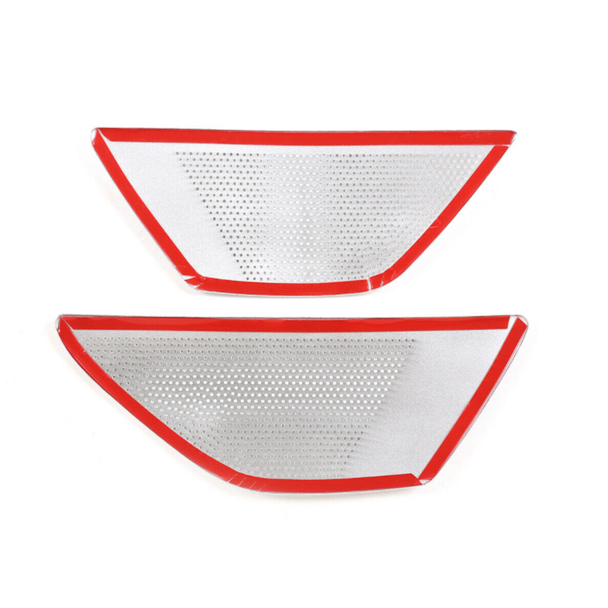 (Left + Right) Aluminum Alloy Front Door Speaker Protective Covers for 5 F10 11-17 n