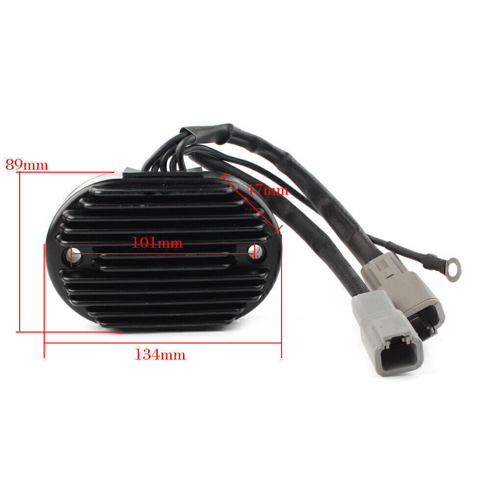 Voltage Regulator Rectifier Replacement for Harley Davidson Fat Boy 1584 2007 Q