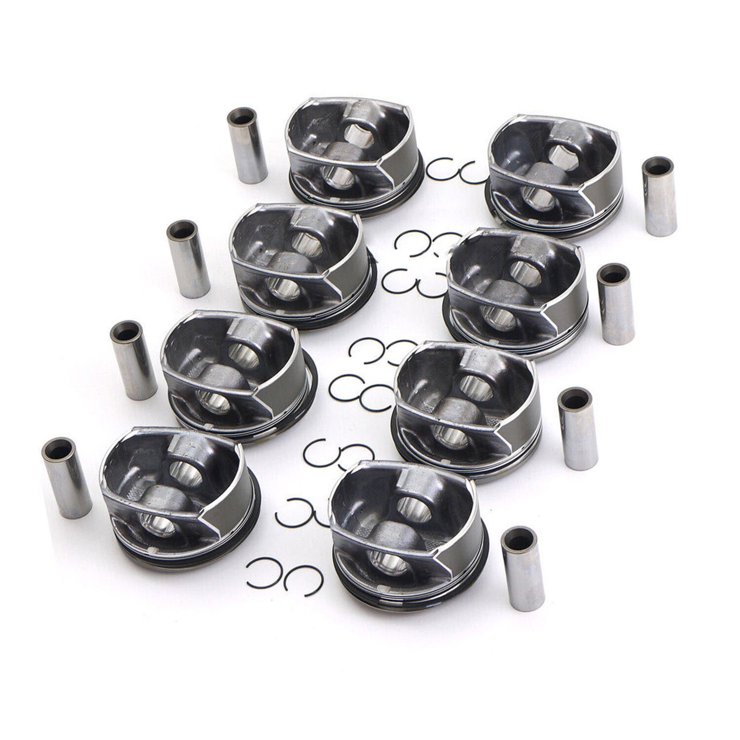 8-piece piston ring kit for Cayenne for Panamera S GTS 4.8L V8 957 94810304724-