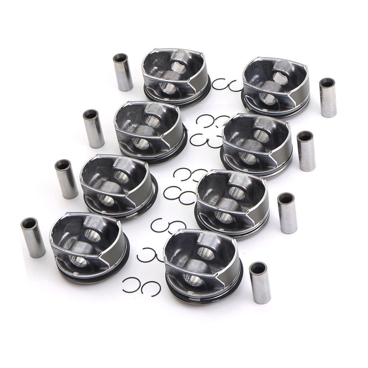 8-piece piston ring kit for Cayenne for Panamera S GTS 4.8L V8 957 94810304724-