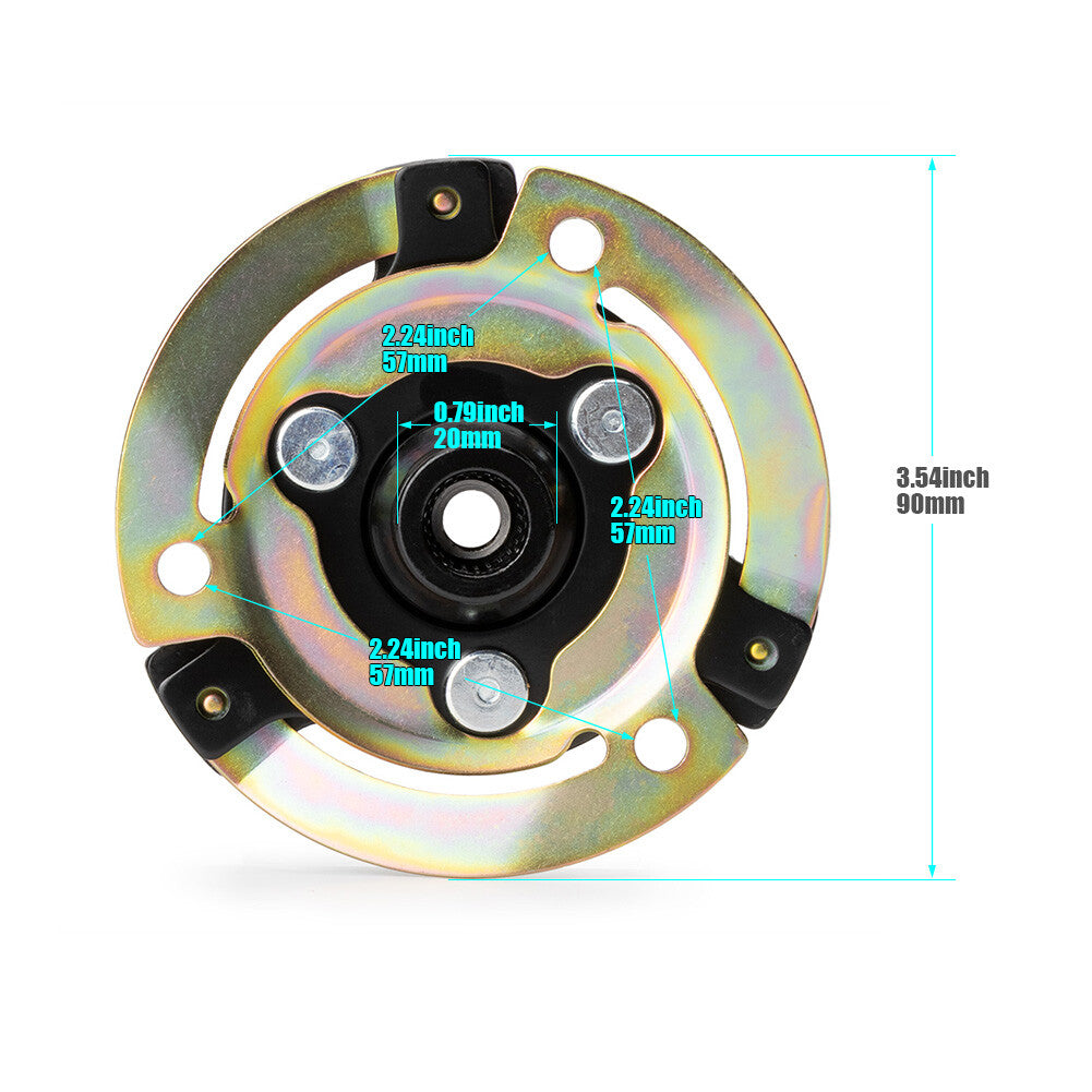 for Audi for Skoda for VW Air Conditioning Hub Plate Compressor Clutch Hub Kit 5N0820803 Q