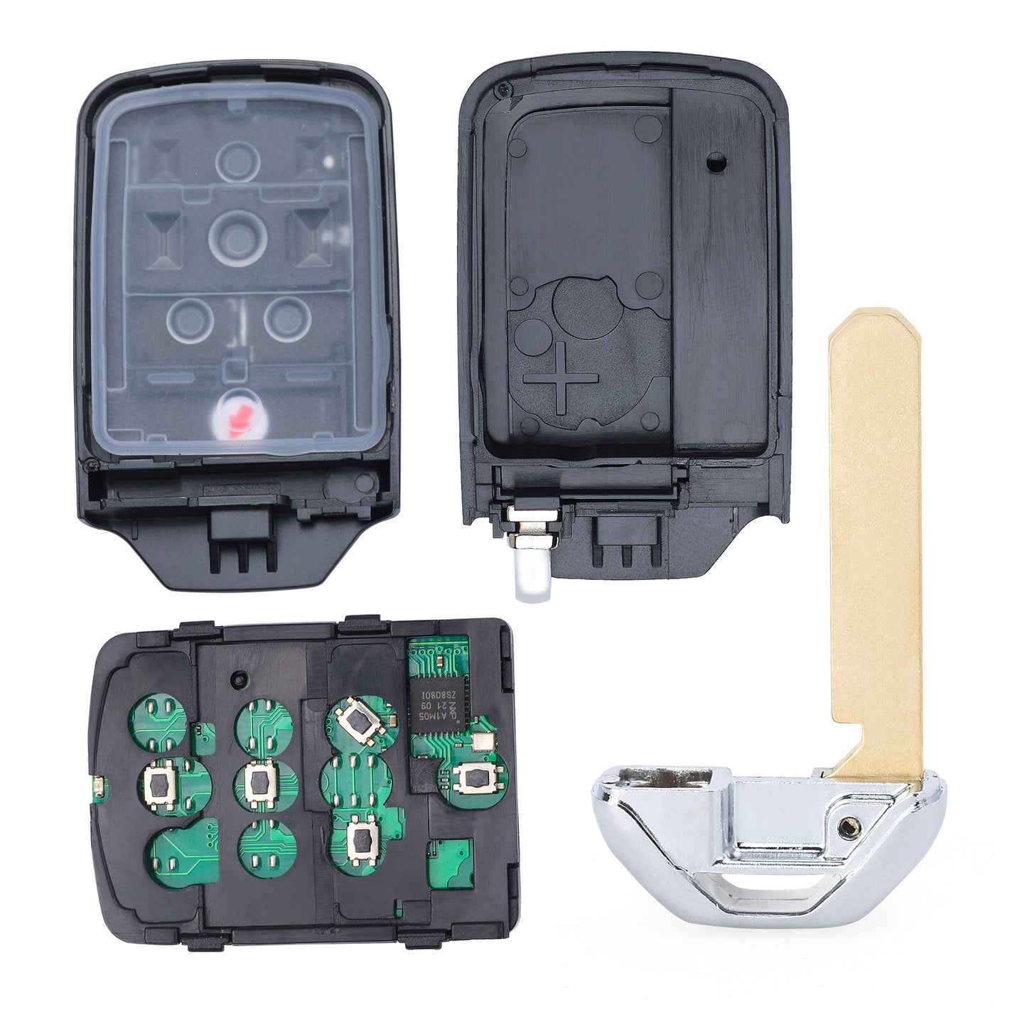 Two for smart remote keychains for Honda Accord Insight 2018, 2019, 2020, and 2021 models: CWTWB1G0090