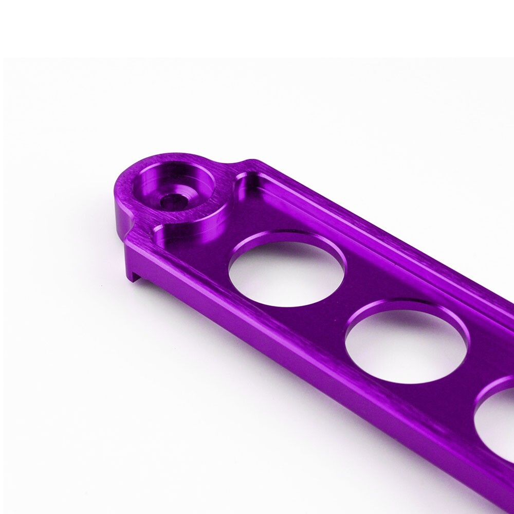 JDM Aluminum Purple Car Battery Tie Down Bracket for Honda for Civic CRX 88-00 Q