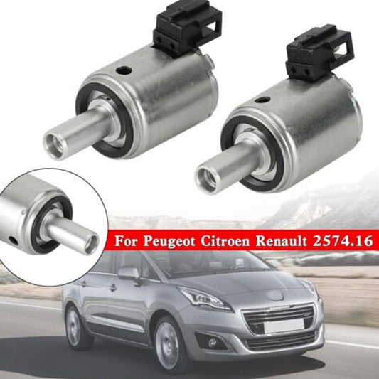 Two transmission solenoid valves, model 2574.16, are suitable for Fiat , for Peugeot for Citroën AL4/DPO- n