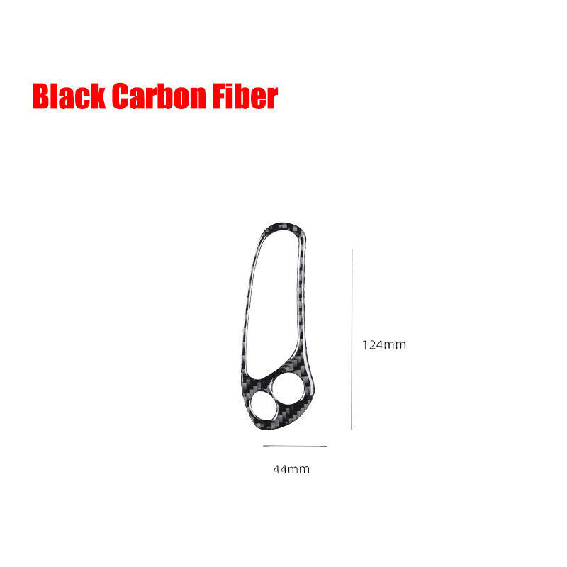 Carbon fiber car side speedometer button trim for Corvette C5 1998-04- n