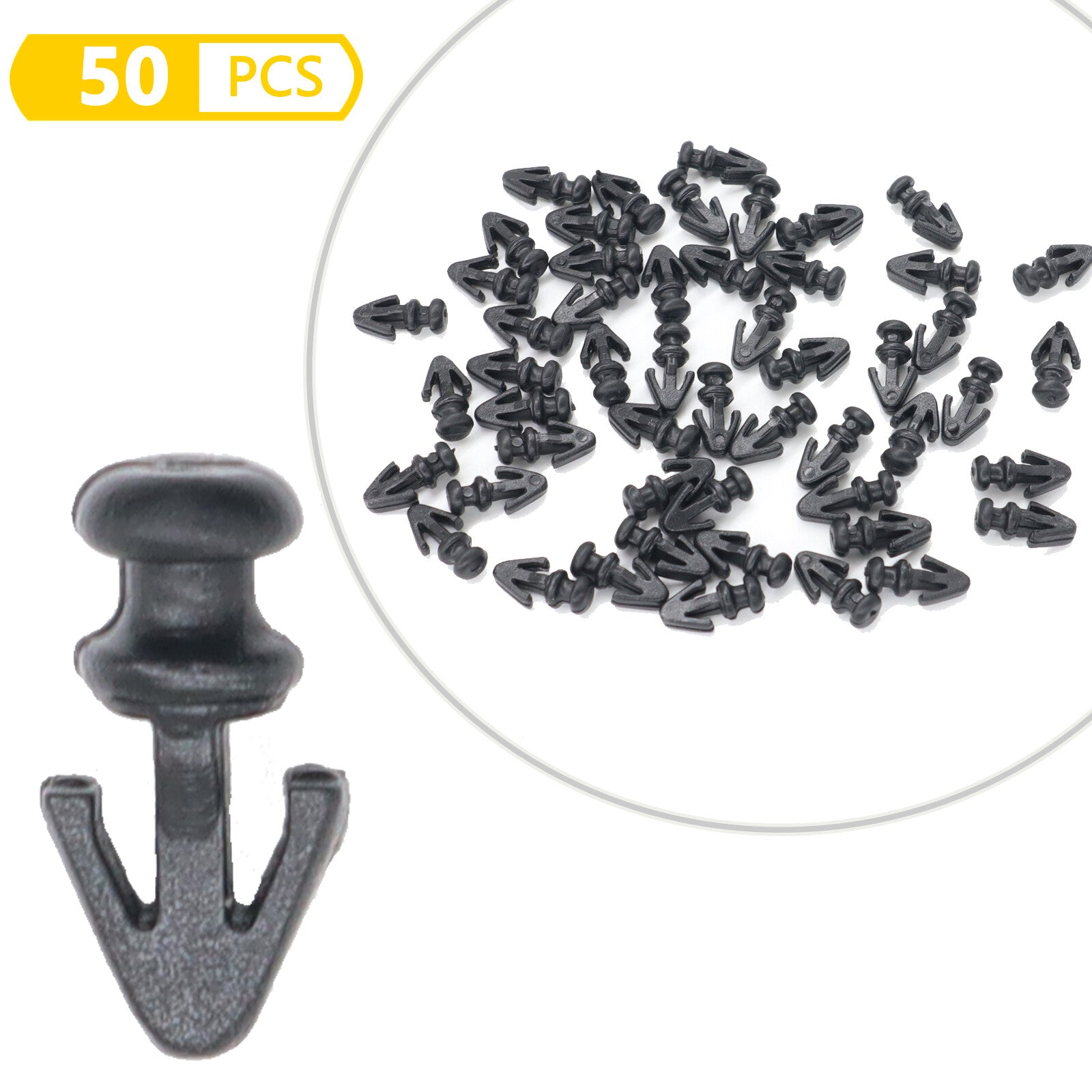 50x Door Seal Sill Sealing Strip Clips Lower Weatherstrip  for ford  Mondeo(96-14)