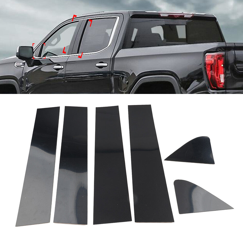 Window Pillar Post Door Trim for Chevrolet Silverado for GMC for Sierra 1500