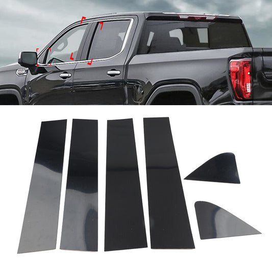 Window Pillar Post Door Trim for Chevrolet Silverado for GMC for Sierra 1500