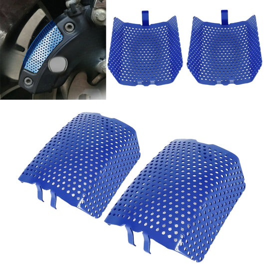 Blue motorcycle front brake caliper insert cover for Harley Touring 2008 - 2023 - n