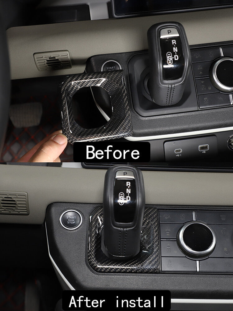 Carbon ABS front fender side vent cover trim L&R for Corvette C7 2014-2019- v