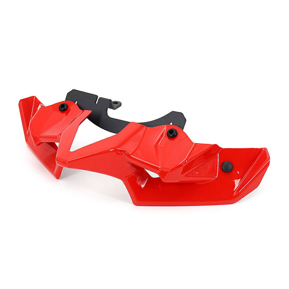 Red Downforce Spoilers Wing for Kawasaki Z900 2020 2021-2022