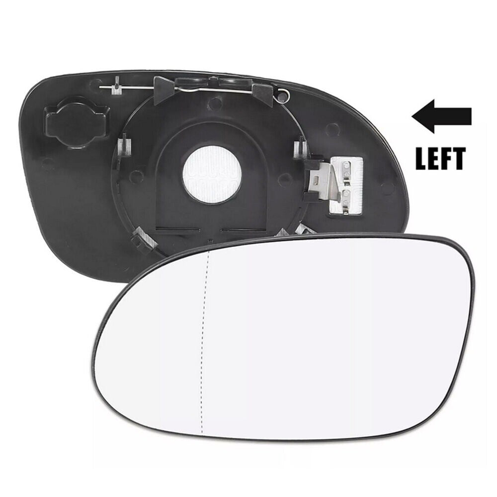 For 1998-03 CLK320/SLK230 Left Side Mirror Glass W/ Backing Plate n