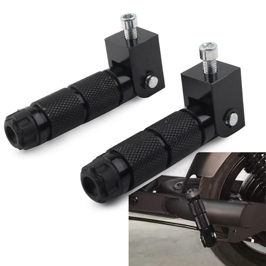 Universal 8mm Footpegs Folding Passenger Foot Pegs Fit for YAMAHA for Suzuki for Kawasaki