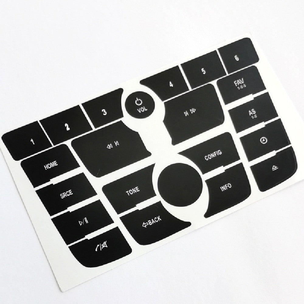 Radio Button Repair Decal Sticker Set for Buick Verano 2012-2015