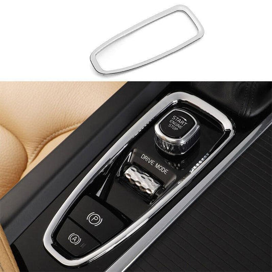 Fit for Volvo S60 2019 2020-2023 Matte Silver Electronic Handbrake Cover Trim