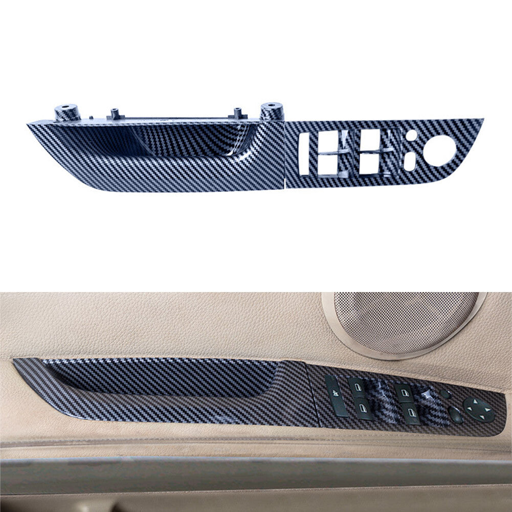 Carbon Fiber Window Lift Panel Switch Cover for BMW 3 Series E90 2005-2012