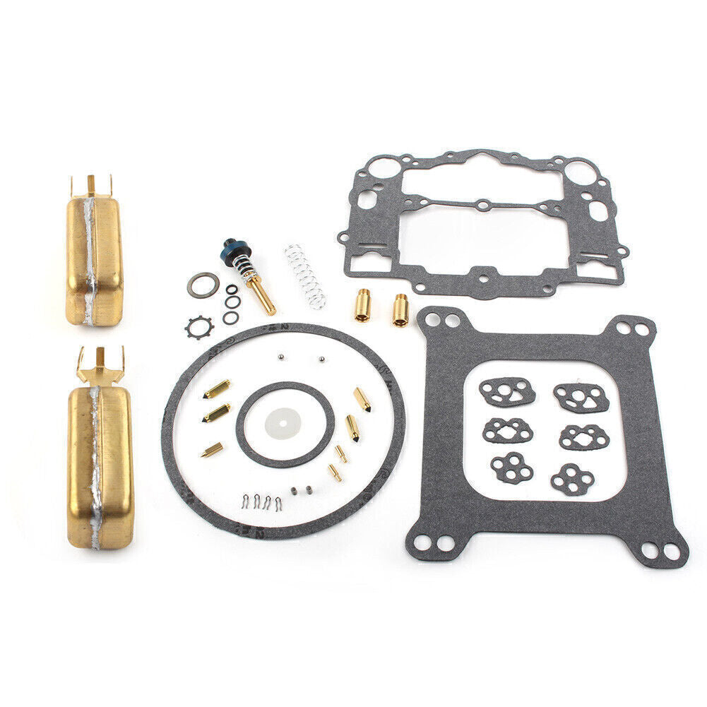 Carburetor Rebuild Kit For Weber Marine W-4 BBL Mercruiser 809064 With Floats Q