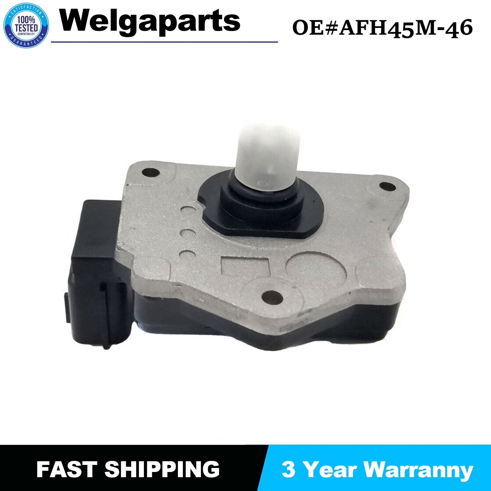 for Nissan D21 Sentra 100NX B13 Primera New MAF Mass Air Flow Sensor AFH45M-46