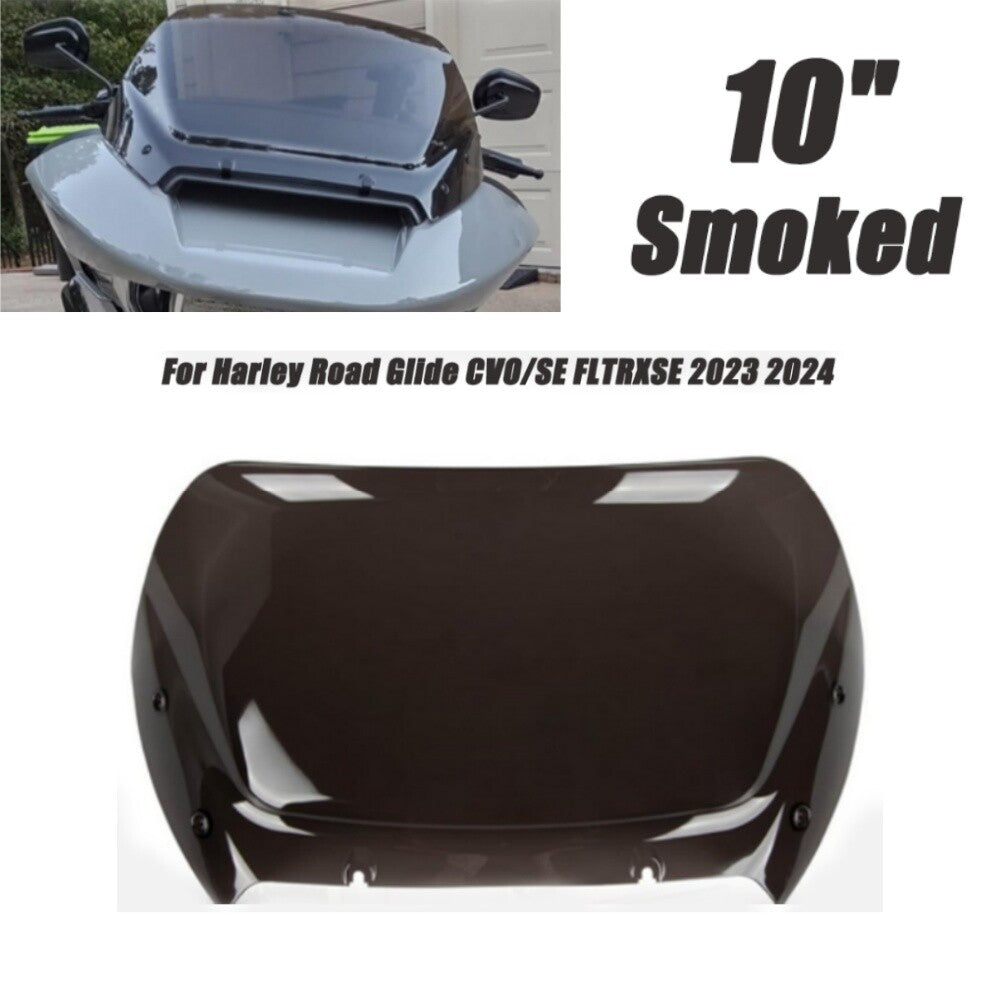 10-inch smoke-proof windshield suitable for Harley Road Glide CVO SE FLTRX 2024- n
