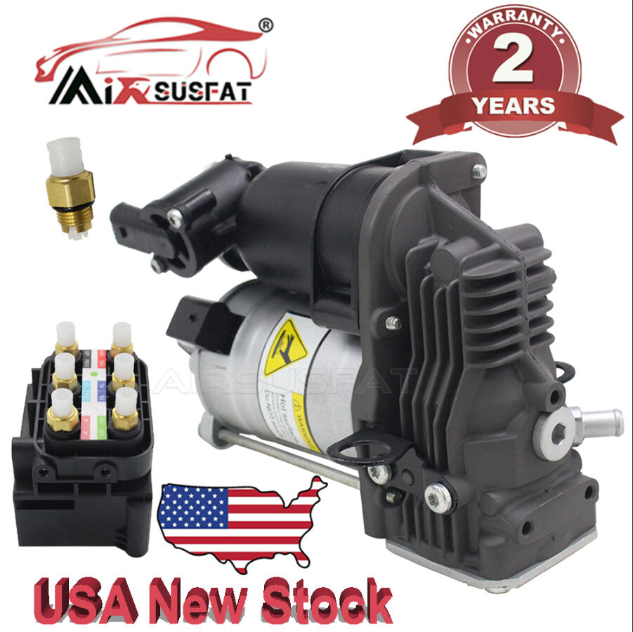 AIR SUSPENSION COMPRESSOR PUMPVALVE BLOCK for MERCEDES W166 GL450 GL350