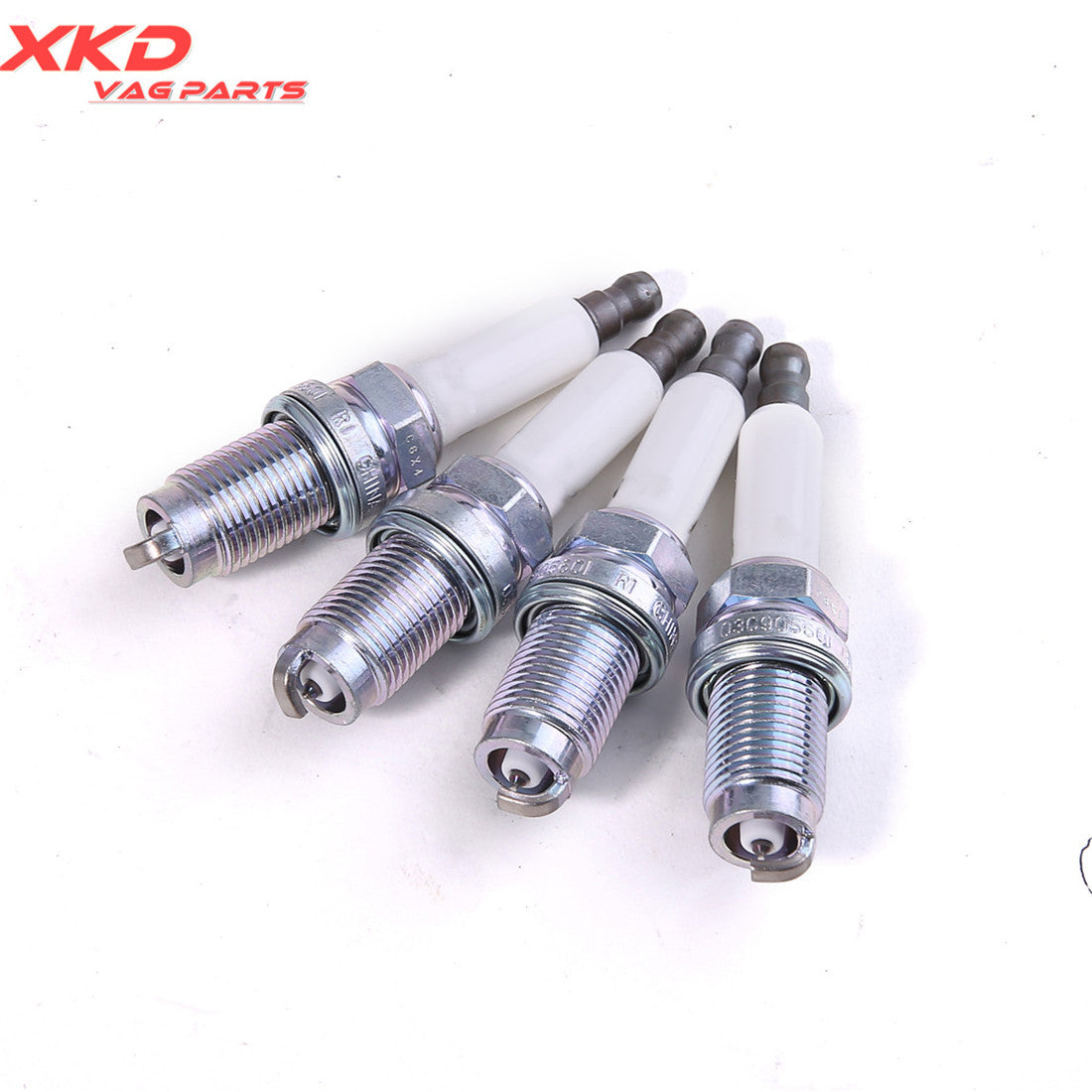 4-piece set of platinum spark plugs suitable for Audi A4, for Volkswagen for Golf , for Jetta , for Audi for SKODA seats 1.4T