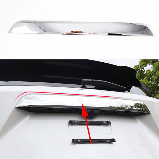 1PCS Chrome Rear Tail Trunk Lid Cover Trim Accessories for Ford Explorer 20-2024