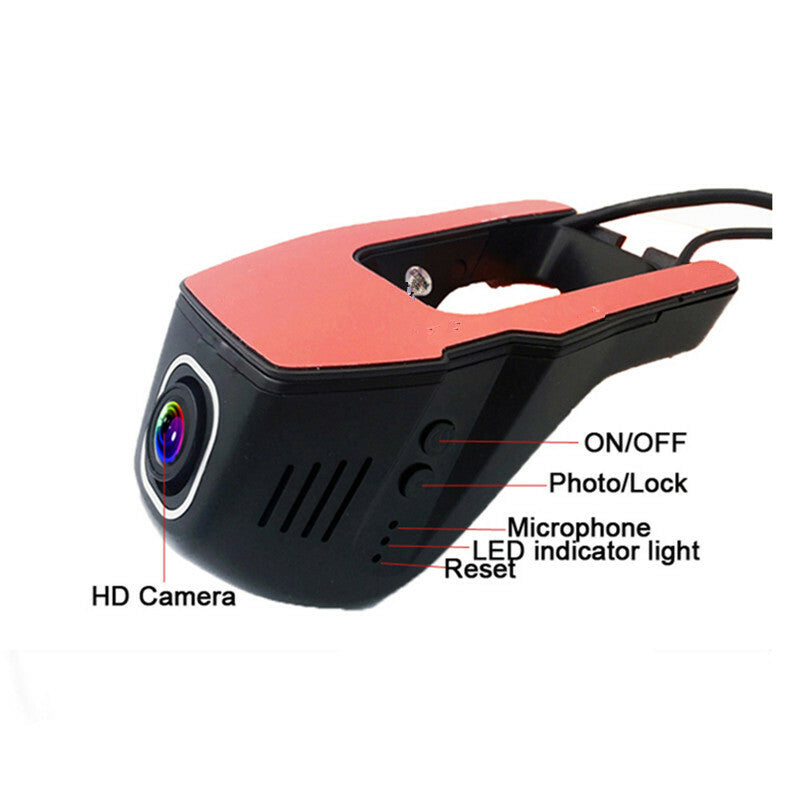 Car Hidden DVR Dash Camera Driving Recorder 1080P Digital Video Recorder Dashcam