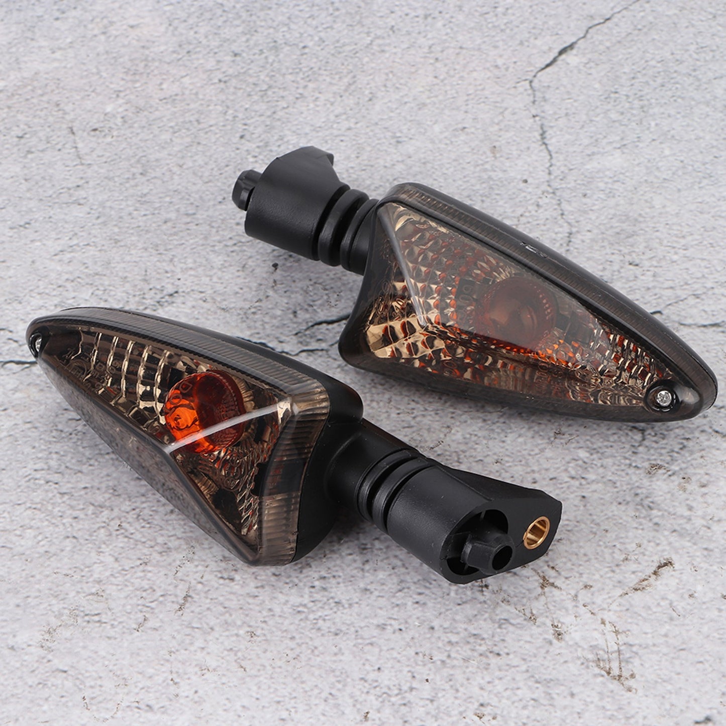 Turn Signal Lights 2Pcs Motorcycle Modification Motorcycle Turn Signal Light Q