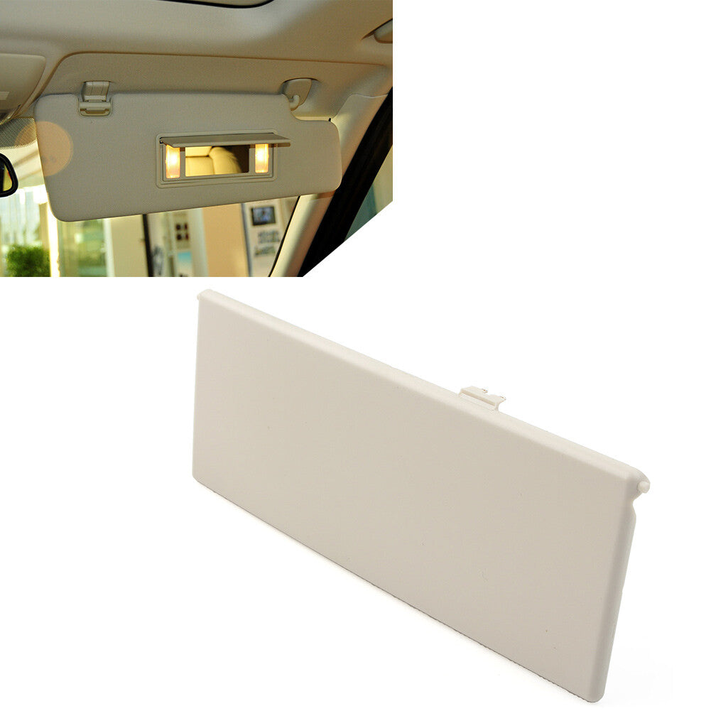 Sunvisor Vanity Mirror Cover Beige Fit for Land Rover for Range Rover Sport Evoque Dis 4