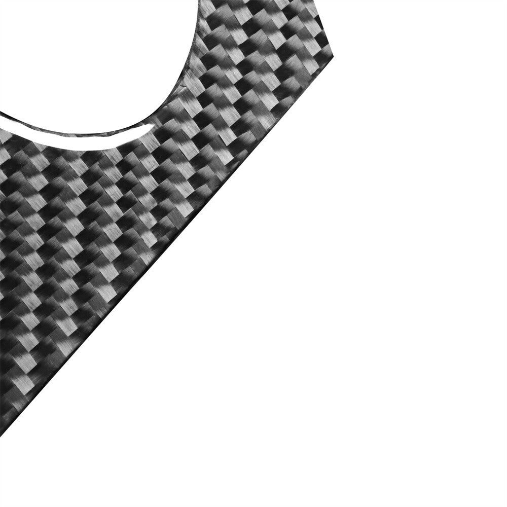 2Pcs Red Carbon Fiber Cupholder Side Trim Cover for Honda Accord Sedan 2003-2007 v