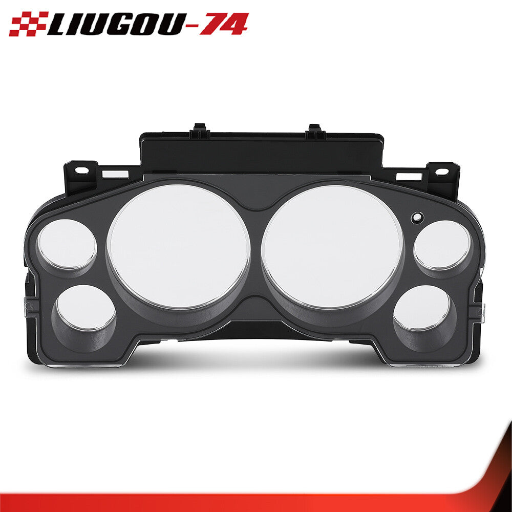 Suitable for 07-13 Silverado for Sierra Tahoe Speedo specification cluster lens cap with chrome trim. Q