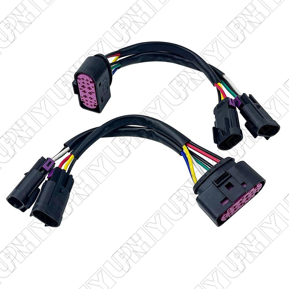 2Pcs Conversion Harness for Dodge for Ram truck 1500 2500 3500 2009-2018 Q