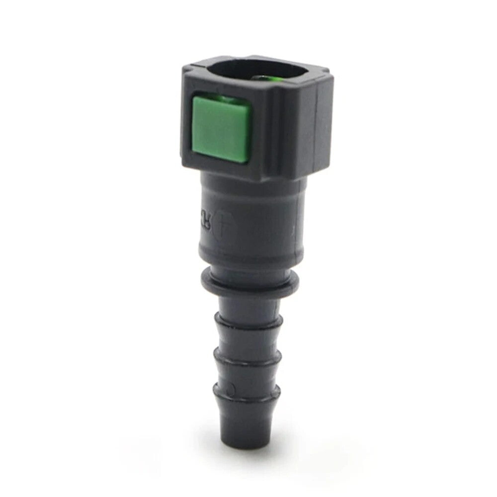 Car 2pcs 7.89mm ID8 10x8 180¡ã Fuel Line Hose Pipe Quick Release Female Connector Q