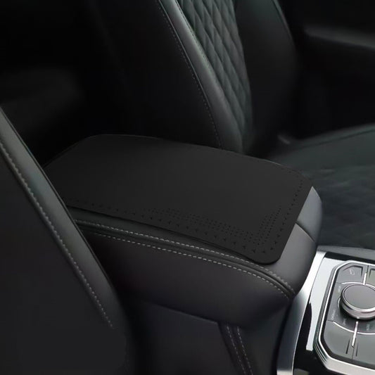 Car Accessories Armrest Cushion Cover Center Console Box Pad Protector Black