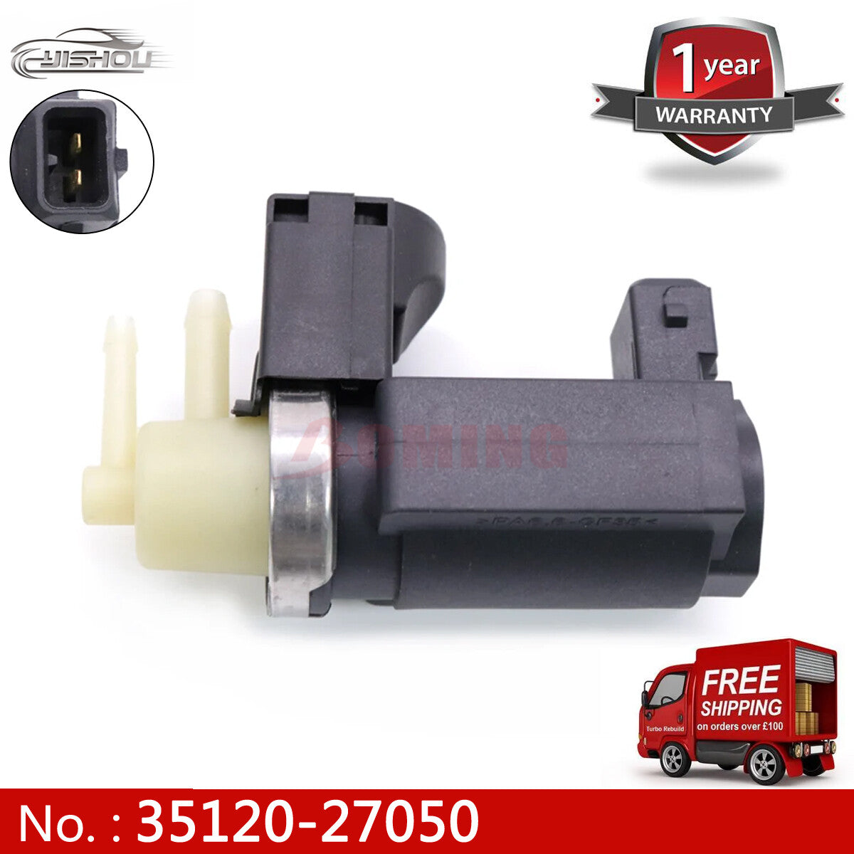 Turbocharger valve 35120-27050 is suitable for Hyundai for Kia Fiesta.