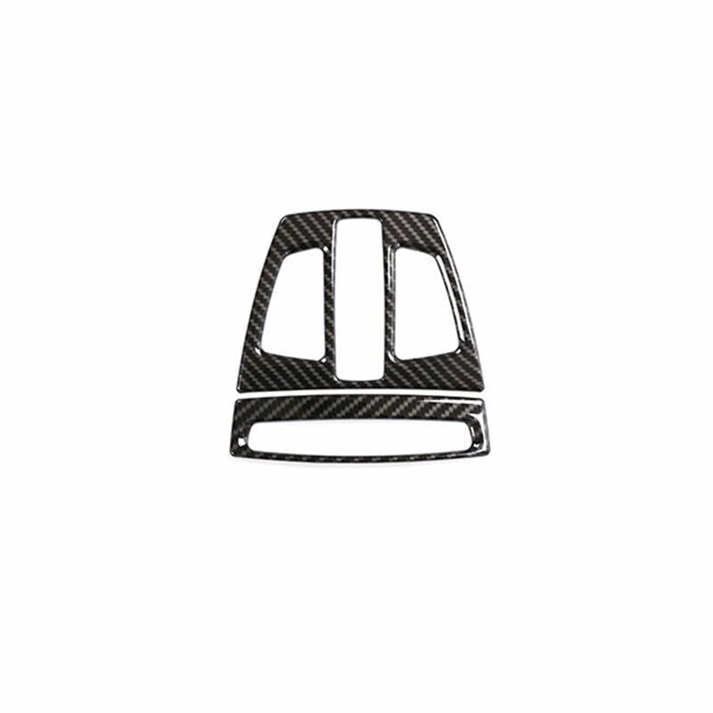 for BMW X1 F48 2016-2022 ABS Carbon Fiber Front Reading Light Lamp Frame Trim 2P